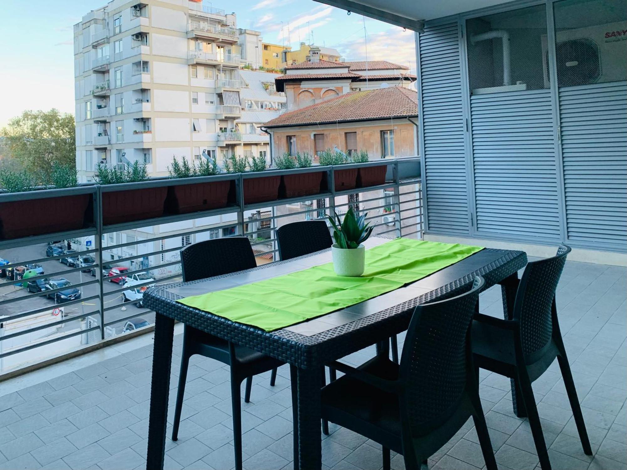 Portamiportese Trastevere Terrace Rome Exterior photo